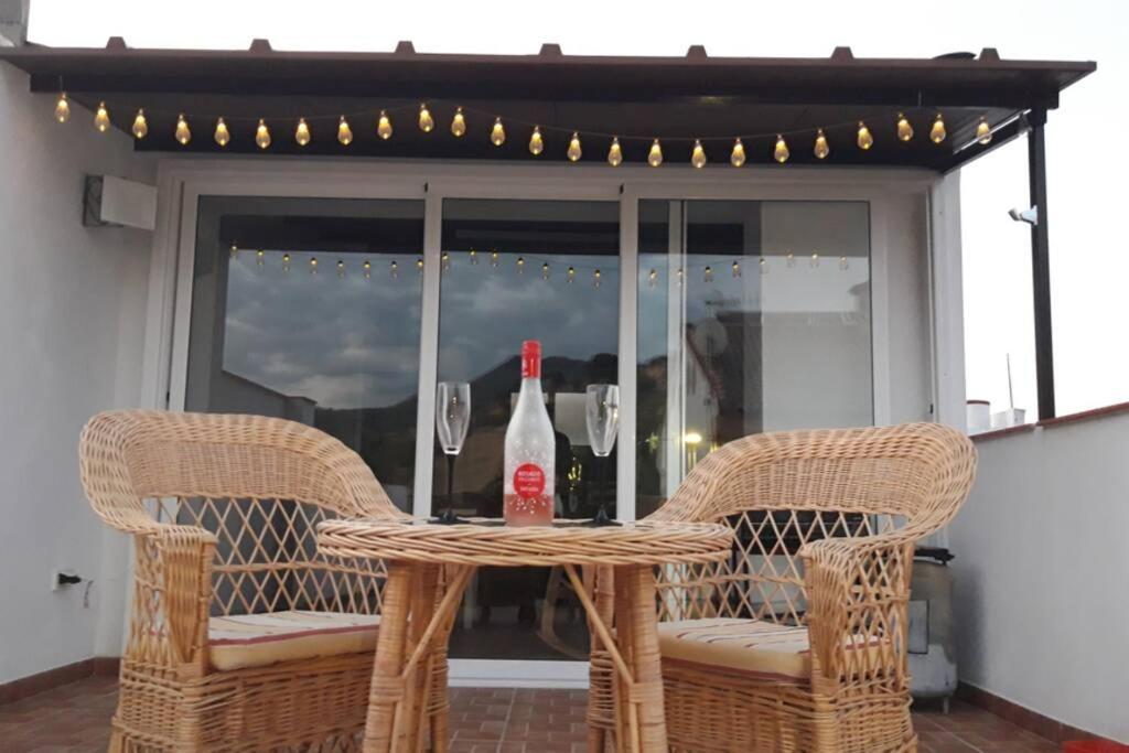 Apartamento Casa Con Vistas Al Campo Y Cocina Con Terraza Villanueva de San Juan Buitenkant foto