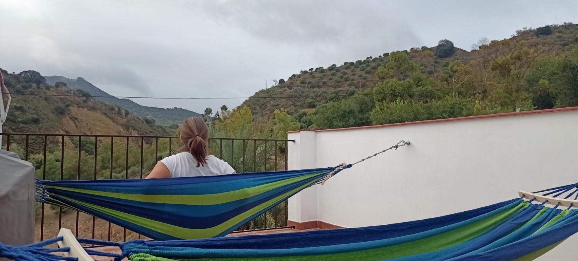 Apartamento Casa Con Vistas Al Campo Y Cocina Con Terraza Villanueva de San Juan Buitenkant foto